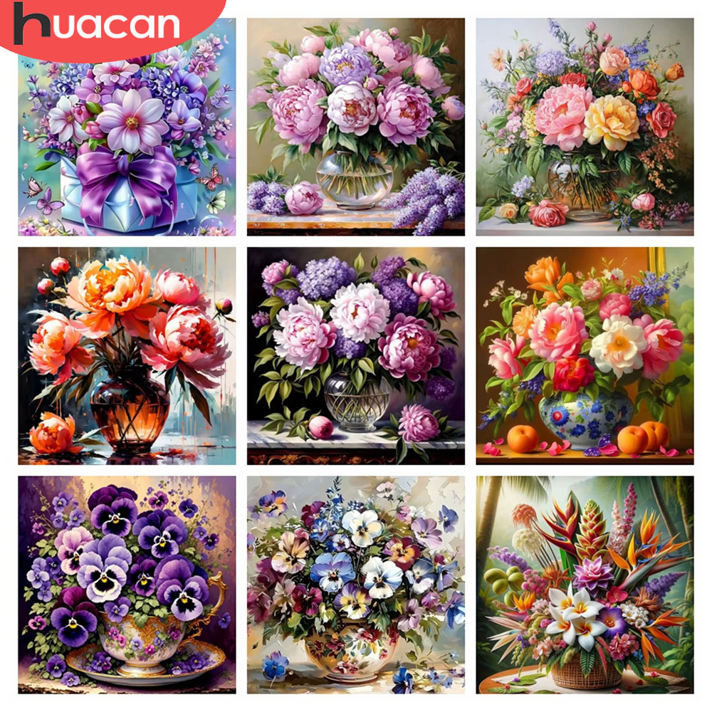 Resin Art Of Rose - HUACAN 5D Diamante Mosaico Fiore di