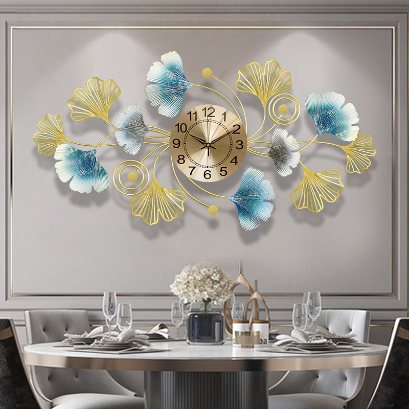 Resin Art Clock - Semplice orologio da parete creativo in