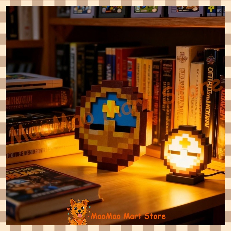 Resin Art Clock - Chic Retro Pixel Art Style Orologio
