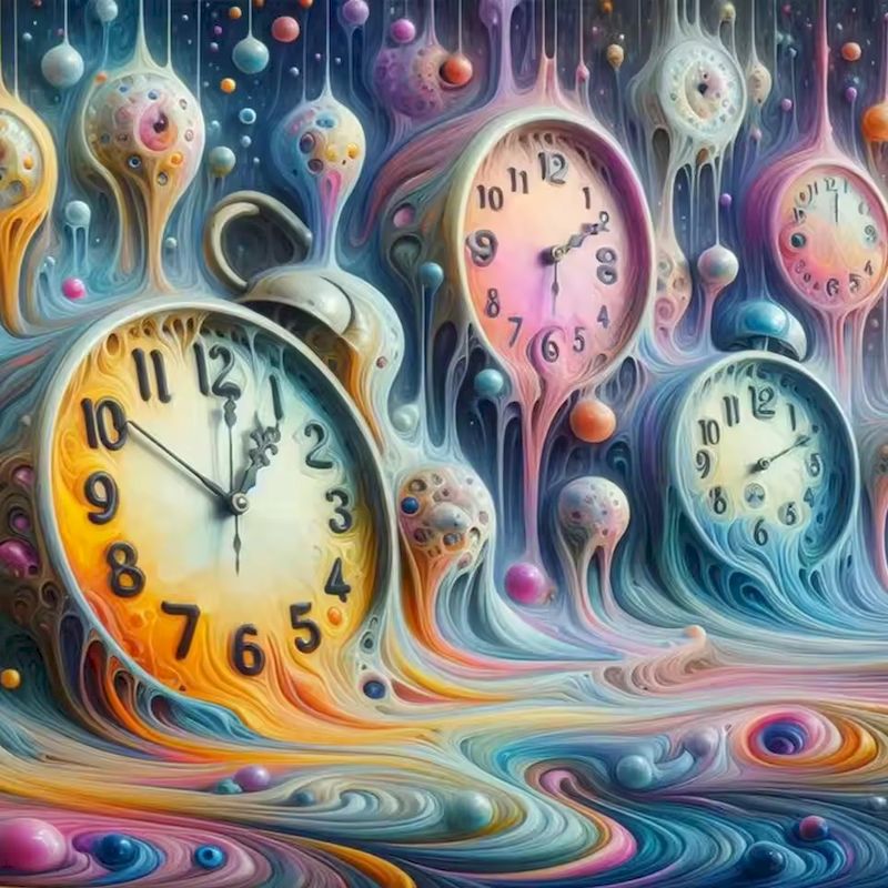 Resin Art Clock - Kit Pittura Diamante Decorazione Parete Fai-da-te