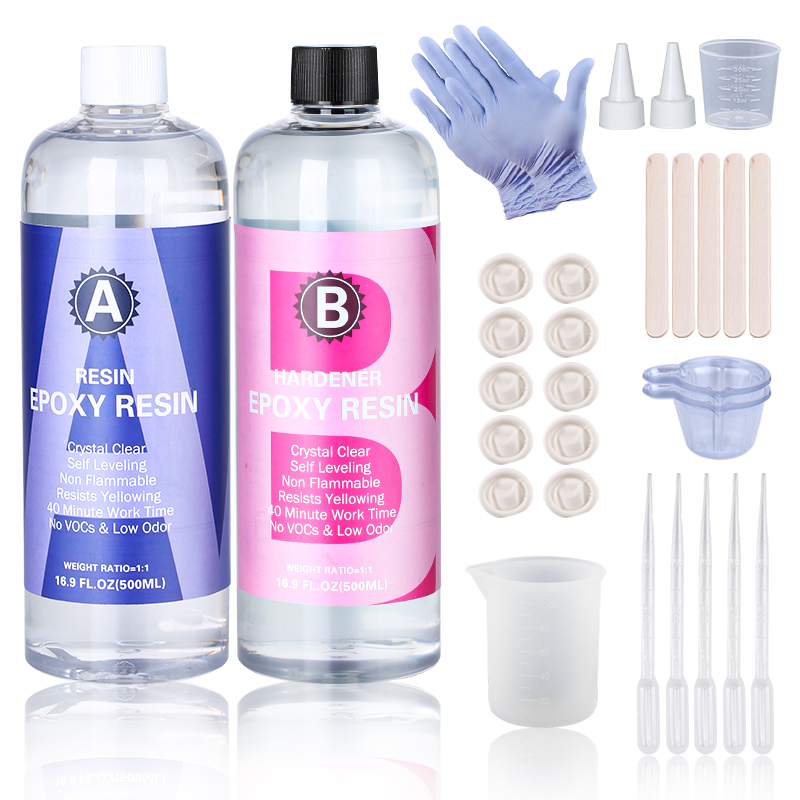 Resin Art Ratio - Kit in resina epossidica cristallina 1:1