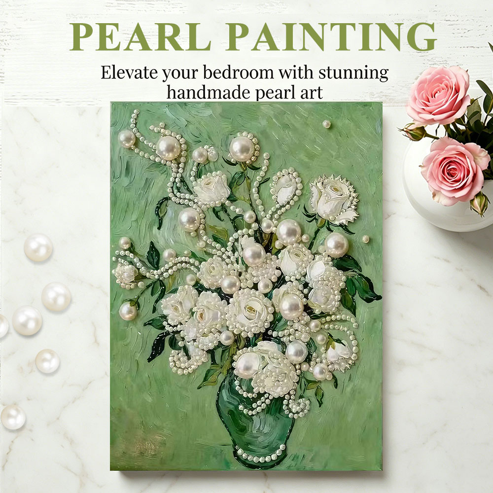 Resin Art Of Rose - Kit di pittura artistica con perle