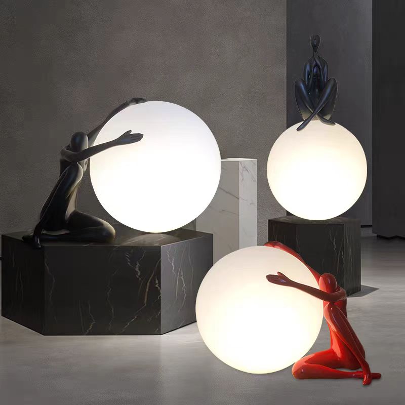 Lampada da terra di arte nordi - Resin Art In Floor recensione e prezzo
