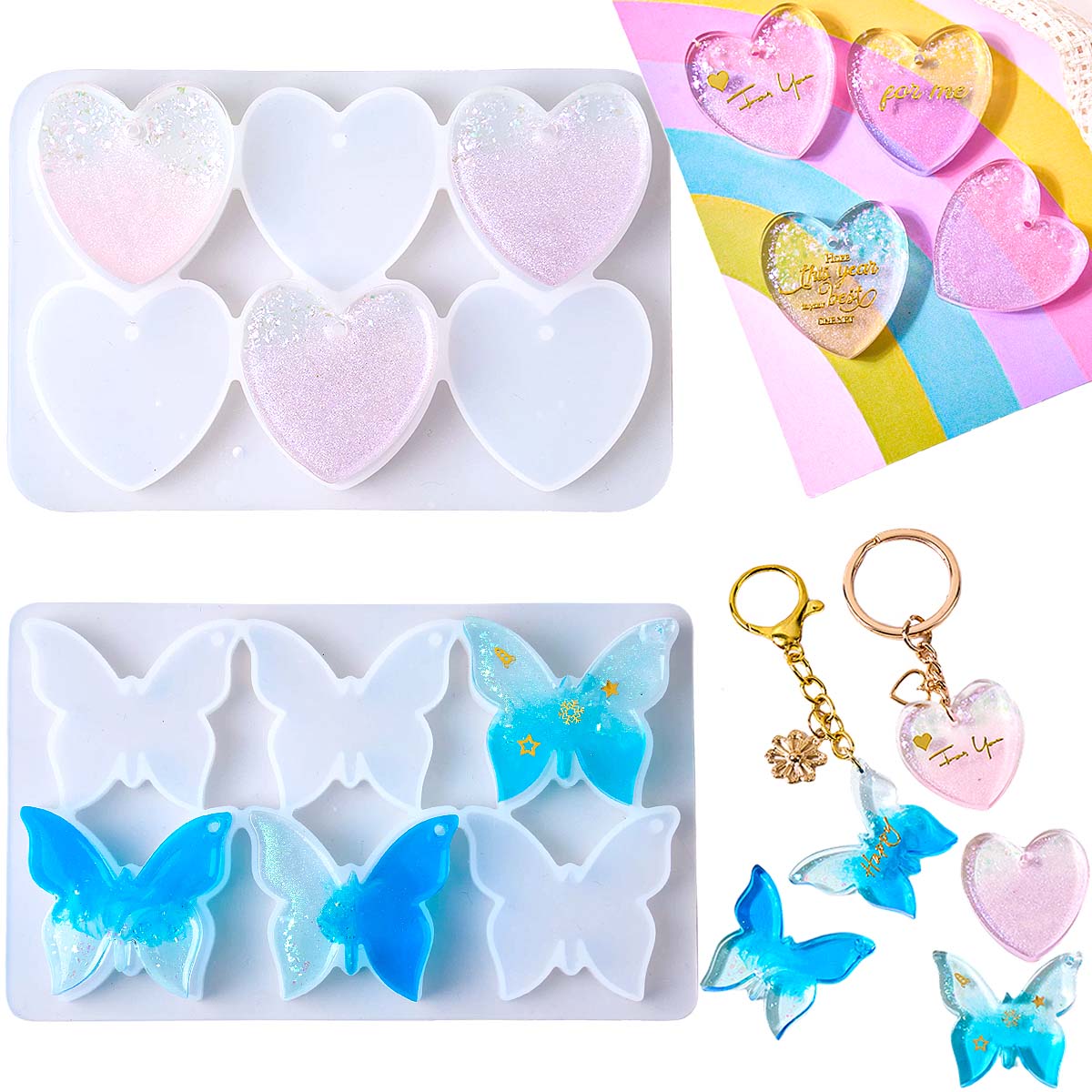 Stampo in Silicone per Orecchi - Resin Art Glue recensione e prezzo