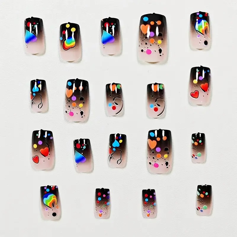 24 Pezzi Unghie Finte Nude Pre - Resin Art Glitter recensione e prezzo
