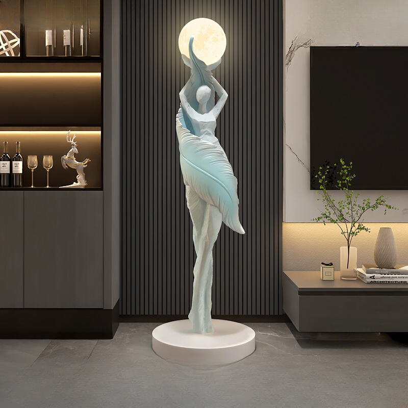 Scultura d'Arte Astratta Moder - Resin Art In Floor recensione e prezzo