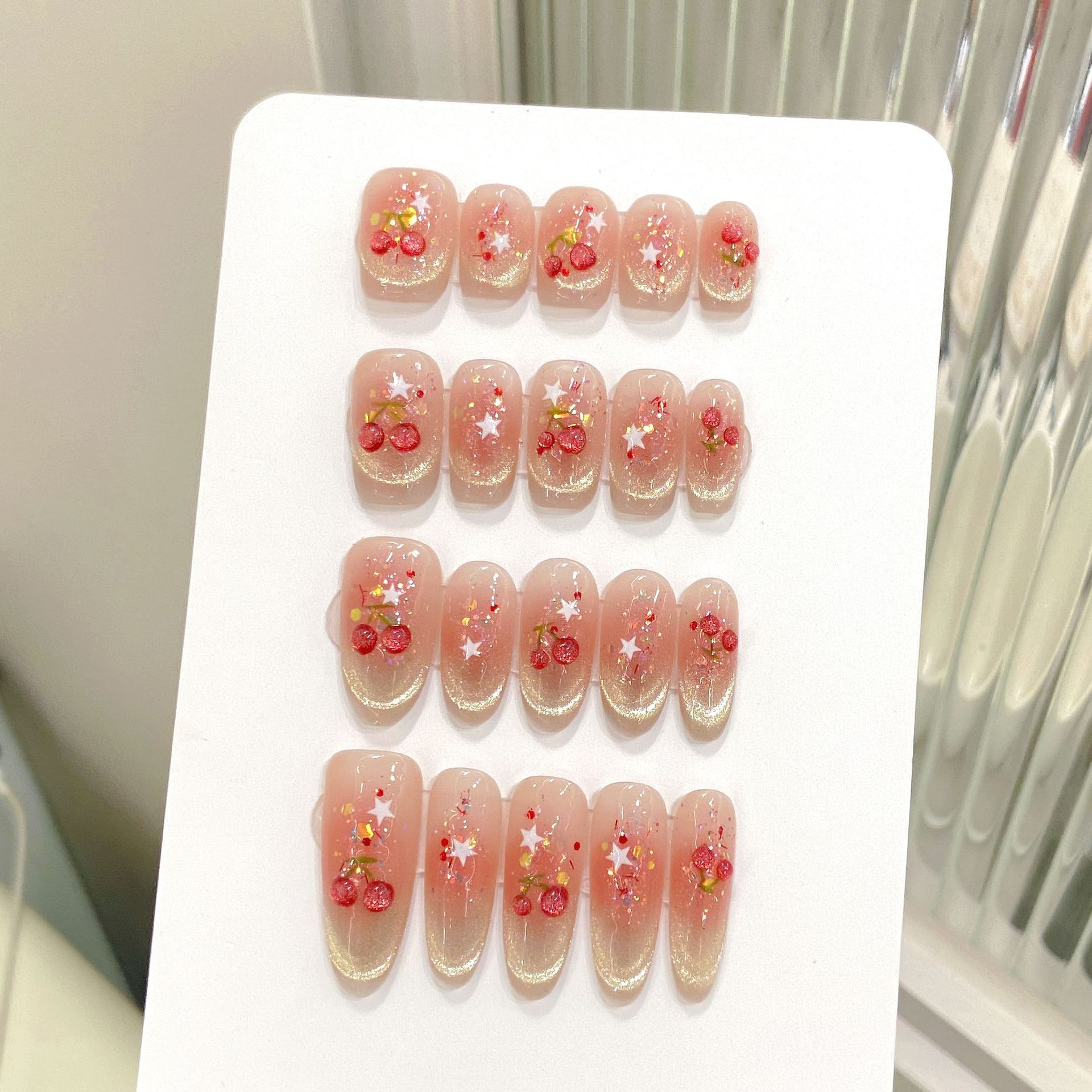 10 pezzi dolce ciliegia stampa - Resin Art Glitter recensione e prezzo