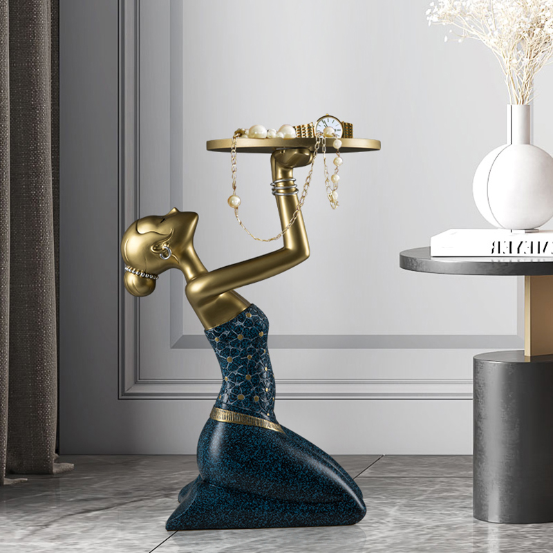 Statua Etnica Retrò di Ragazza - Resin Art In Floor recensione e prezzo