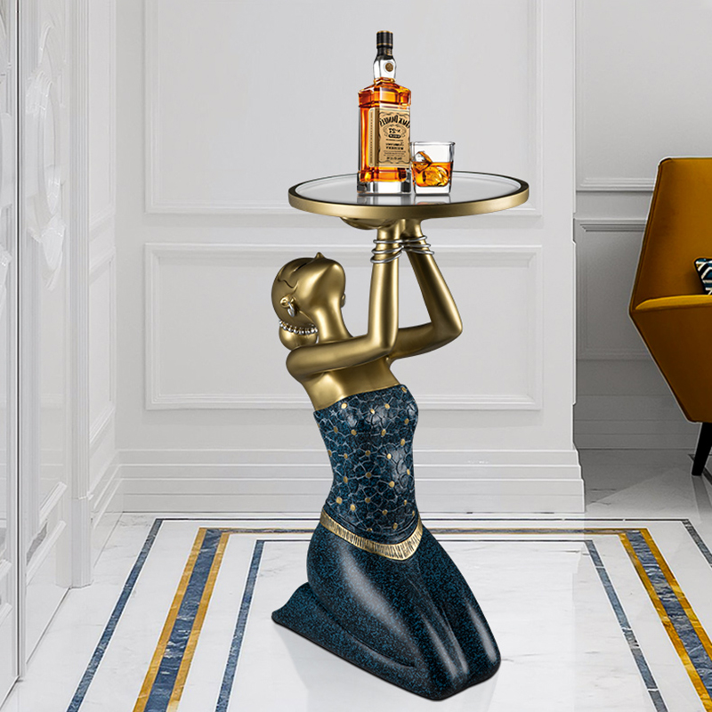 Statua Etnica Retrò di Ragazza - Resin Art In Floor recensione e prezzo
