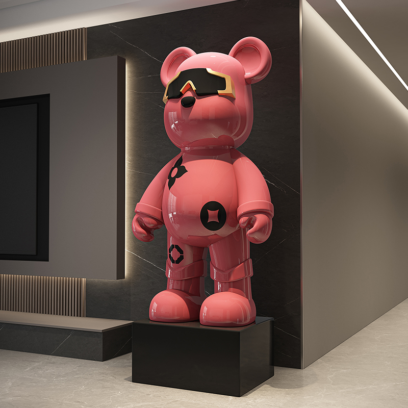 Luce di lusso rosa orso violen - Resin Art In Floor recensione e prezzo