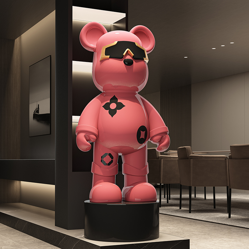Luce di lusso rosa orso violen - Resin Art In Floor recensione e prezzo