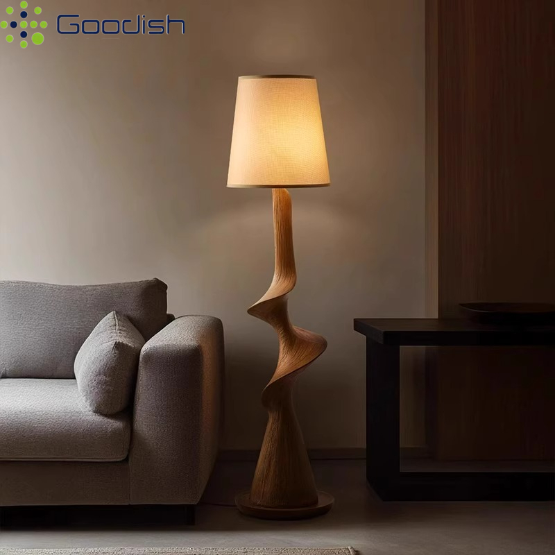 Lampada da Terra LED in Legno  - Resin Art In Floor recensione e prezzo