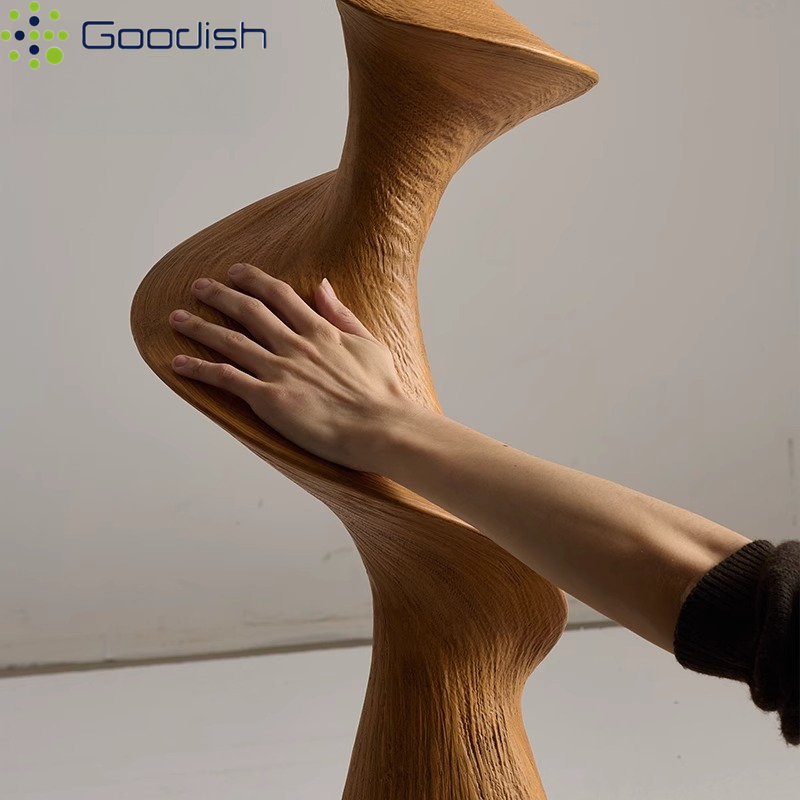 Lampada da Terra LED in Legno  - Resin Art In Floor recensione e prezzo
