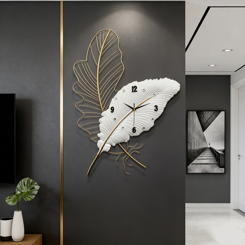 Orologio da Parete con Piume,  - Resin Art Clock recensione e prezzo