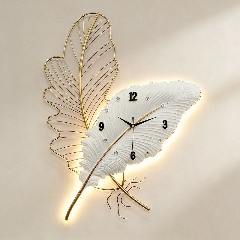 Orologio da Parete con Piume,  - Resin Art Clock recensione e prezzo