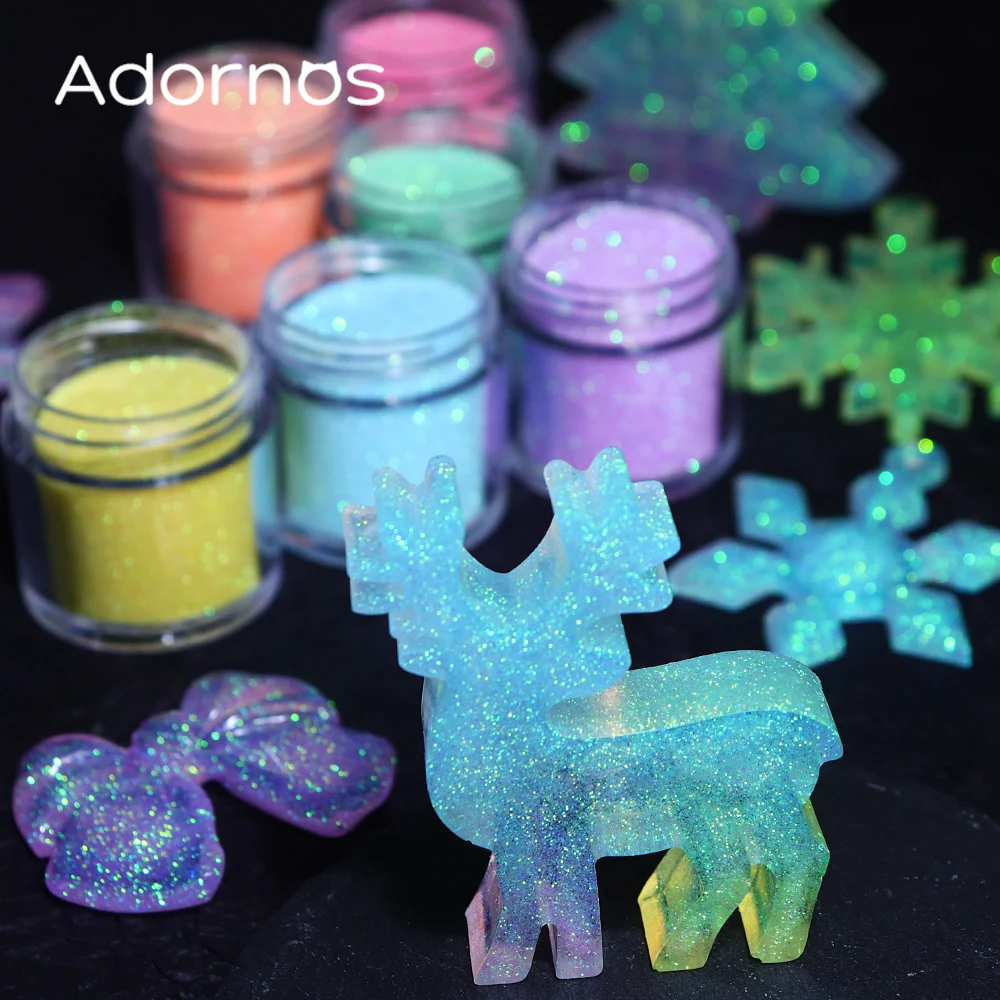 Polvere di zucchero glitter ir - Resin Art Glue recensione e prezzo
