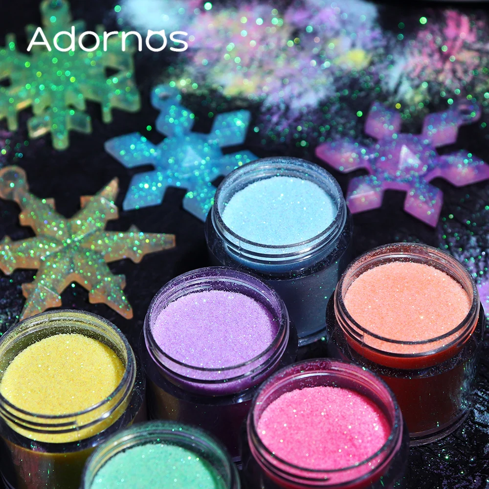 Polvere di zucchero glitter ir - Resin Art Glue recensione e prezzo