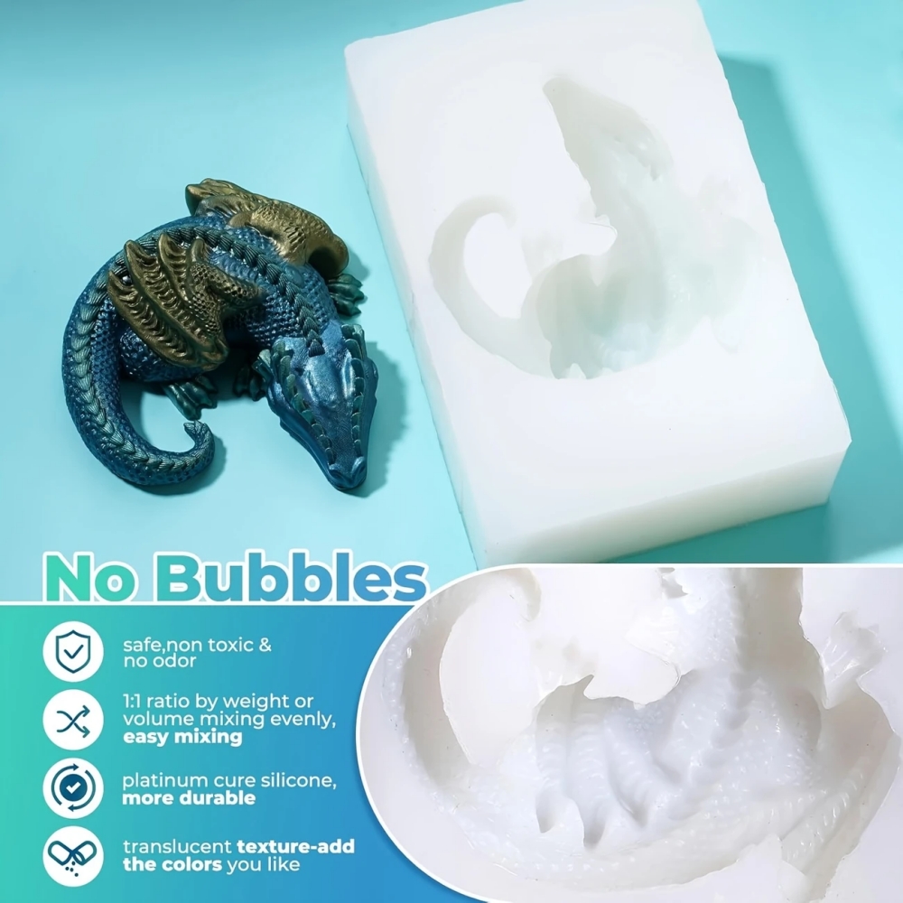 Kit di Gomma per Stampi Inodor - Resin Art Ratio recensione e prezzo