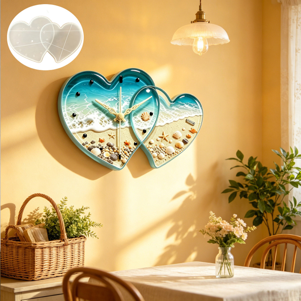 Stampo in resina siliconica a  - Resin Art Clock recensione e prezzo