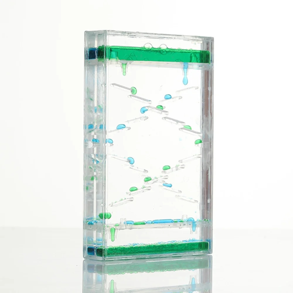 Colore bicolore clessidra time - Resin Art Clock recensione e prezzo